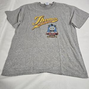 Vintage Thomas The Tank Engine Tshirt Y2K Tee Adult Large M&O Knits